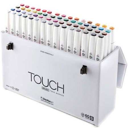 Läs mer om Touch Twin Brush Marker 60-set B