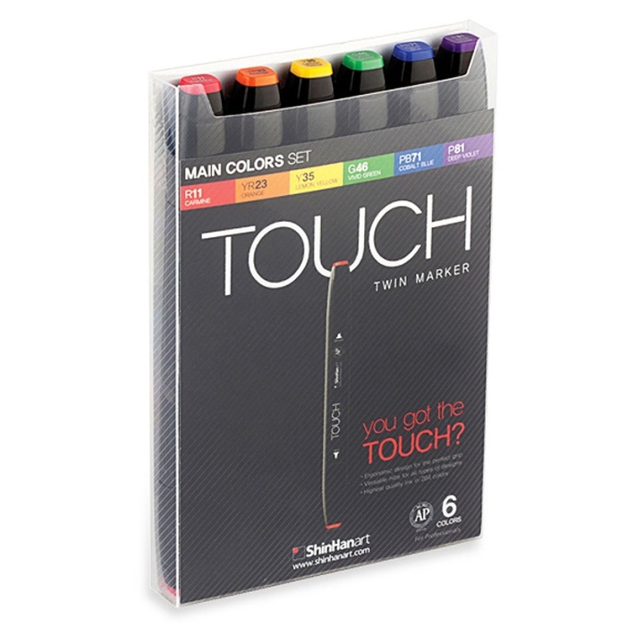 Läs mer om Touch Twin Marker 6-set Main