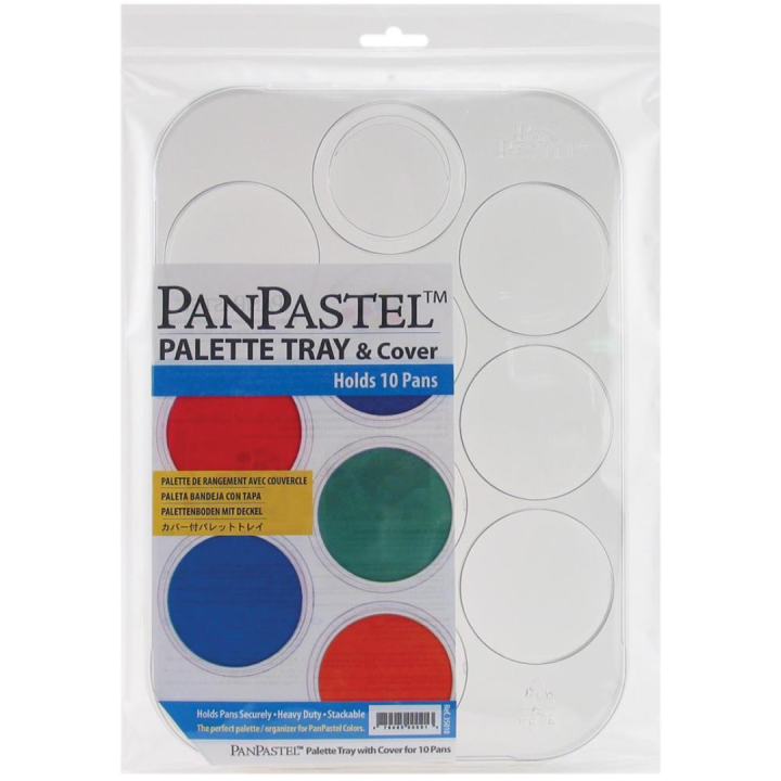 Palette tray för 10 färger i gruppen Konstnärsmaterial / Målartillbehör / Förvaring hos Pen Store (106065)