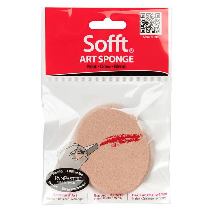 Sofft Art Sponge Big Oval i gruppen Konstnärsmaterial / Målartillbehör / Verktyg och tillbehör hos Pen Store (106073)