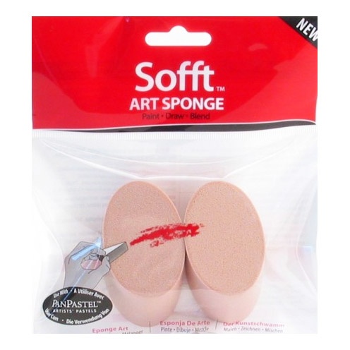 Sofft Art Sponge Round Angle Slice i gruppen Konstnärsmaterial / Konstnärstillbehör / Verktyg och tillbehör hos Pen Store (106075)