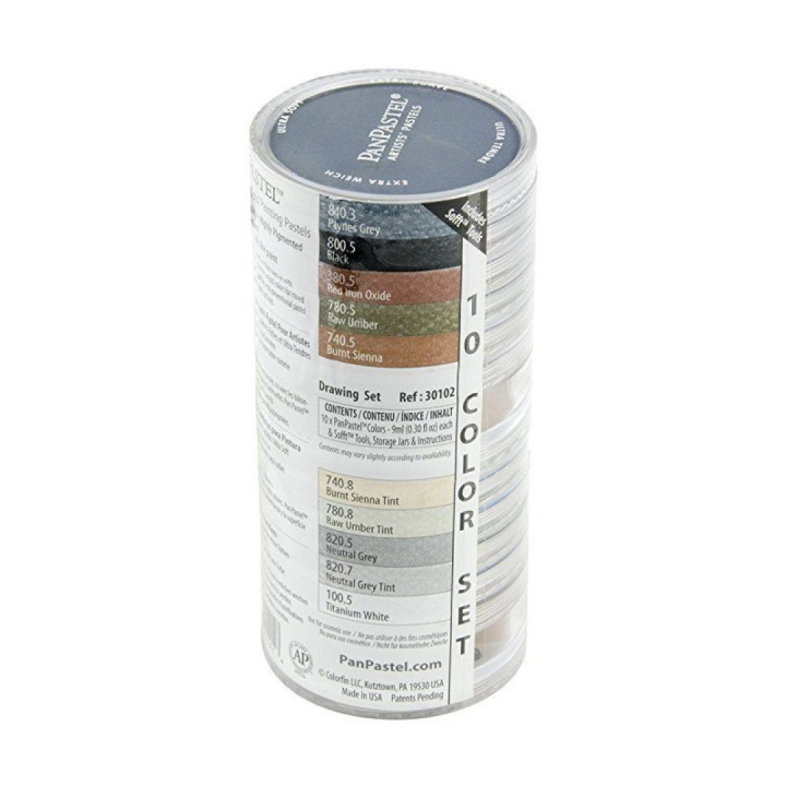 Drawing 10-set i gruppen Konstnärsmaterial / Konstnärsfärger / Pastell / Torrpastell hos Pen Store (106083)