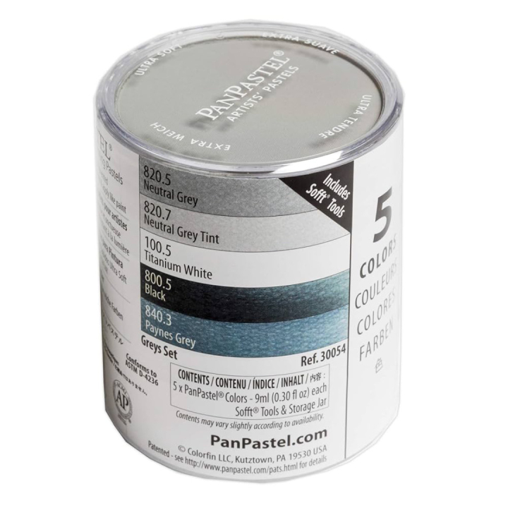 Starter 5-set Greys i gruppen Konstnärsmaterial / Konstnärsfärger / Pastell / Torrpastell hos Pen Store (106085)