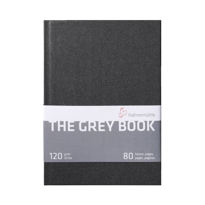 The Grey Book A5 i gruppen Papper & Block / Konstnärsblock / Skissböcker hos Pen Store (106115)