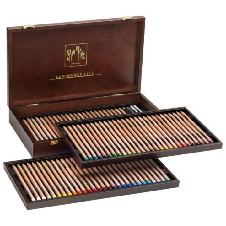 Luminance 6901 76-set Träskrin i gruppen Pennor / Konstnärspennor / Färgpennor hos Pen Store (106204)
