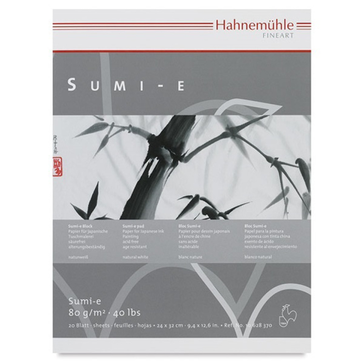 Sumi-e pad A4 i gruppen Papper & Block / Konstnärsblock / Akvarellblock hos Pen Store (106216)