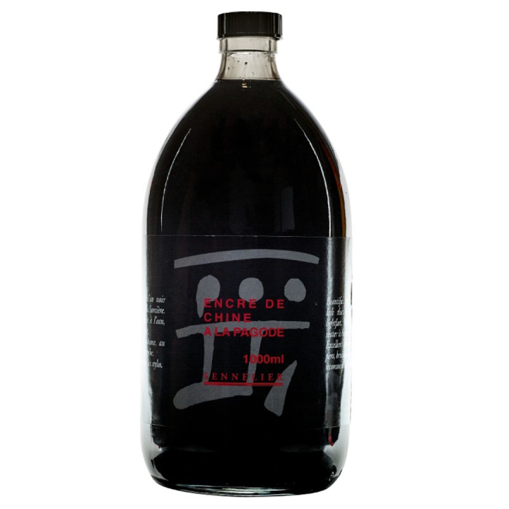 Indian Ink A La Pagode 1000 ml i gruppen Konstnärsmaterial / Konstnärsfärger / Tusch och bläck hos Pen Store (106227)