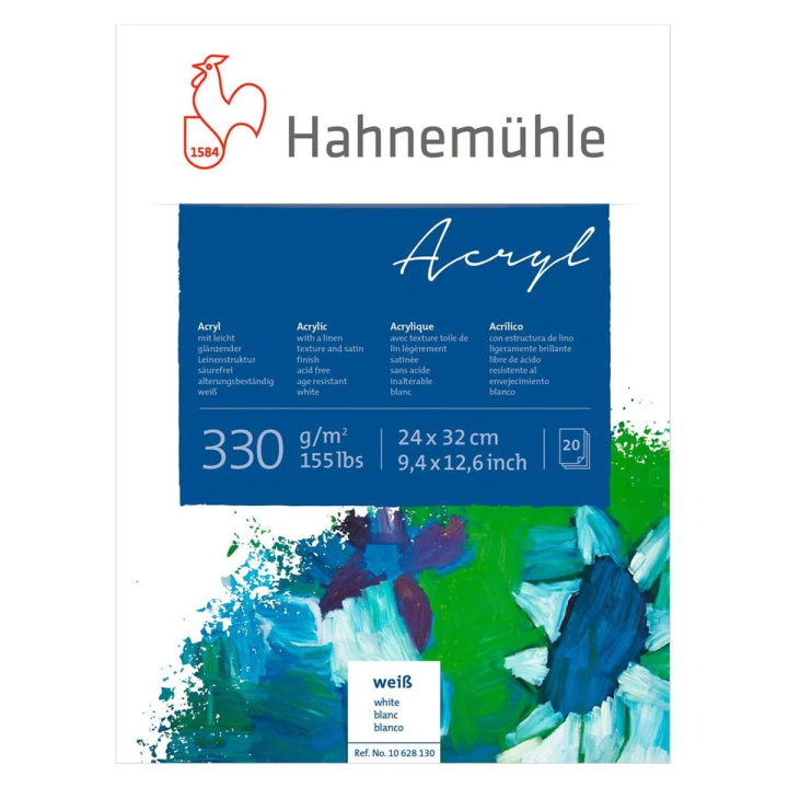 Läs mer om Hahnemühle Akrylblock A4 330g