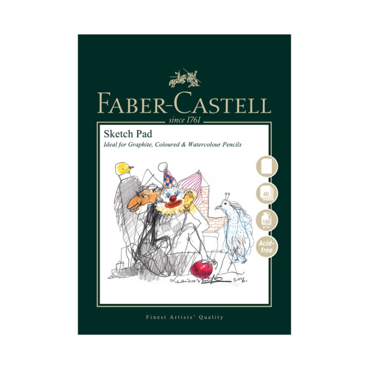 Läs mer om Faber-Castell Sketch Pad A3