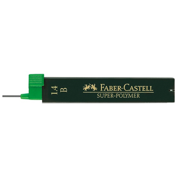 Läs mer om Faber-Castell 1,4mm B Stift 6-pack