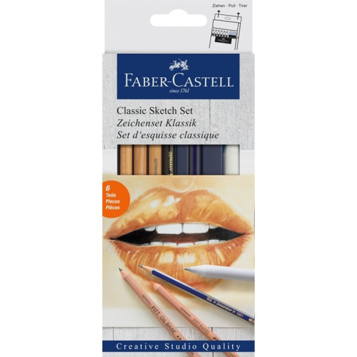 Goldfaber Drawing Set Classic i gruppen Pennor / Skriva / Blyertspennor hos Pen Store (106537)
