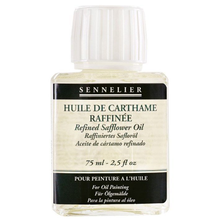 Refined Safflower Oil 75 ml i gruppen Konstnärsmaterial / Målarmedier och fernissa / Oljemedium hos Pen Store (107498)