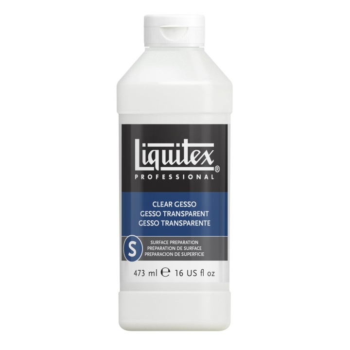 Läs mer om Liquitex Clear Gesso 473 ml