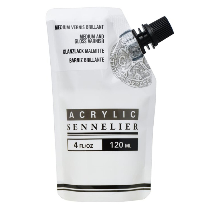 Abstract Gloss Medium 120 ml i gruppen Konstnärsmaterial / Målarmedier och fernissa / Akrylmedium hos Pen Store (107526)
