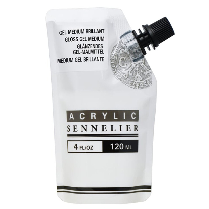 Abstract Gloss Gel 120 ml i gruppen Konstnärsmaterial / Målarmedier och fernissa / Akrylmedium hos Pen Store (107527)