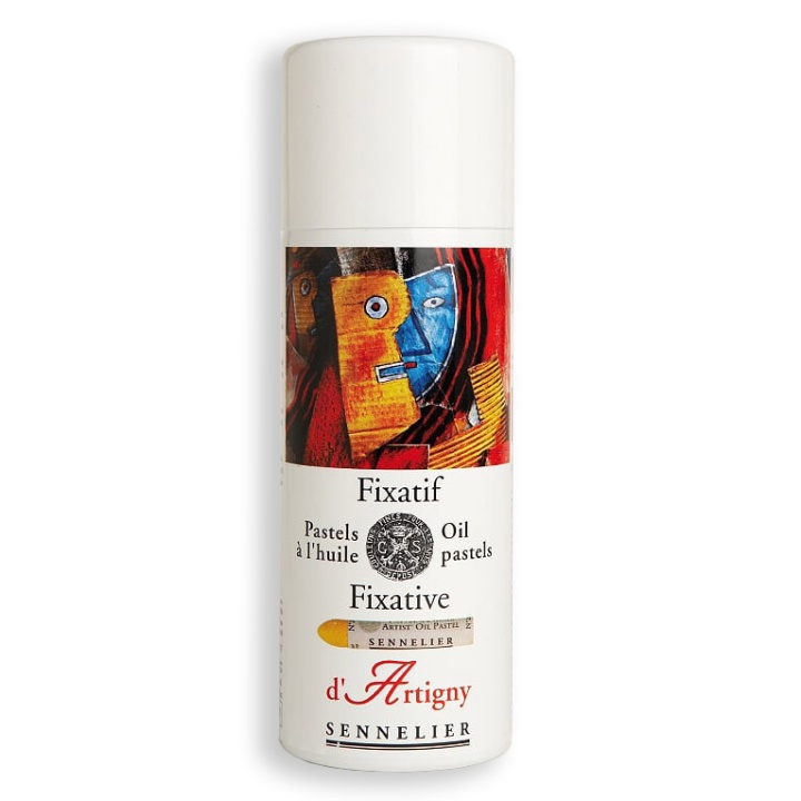 Fixativ Oil Pastel 400 ml i gruppen Konstnärsmaterial / Målarmedier och fernissa / Fixativ hos Pen Store (107573)
