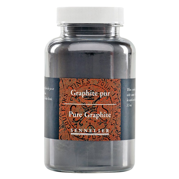 Graphite powder 100 g i gruppen Konstnärsmaterial / Färger / Pigment hos Pen Store (108746)