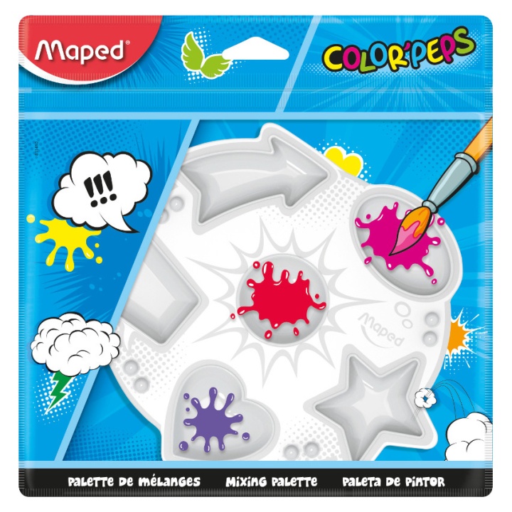 Läs mer om Maped Color Peps Plastpalett