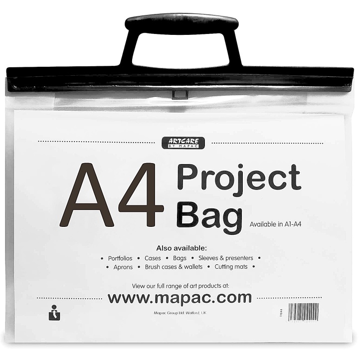 Artcare Project Bag A4 i gruppen Konstnärsmaterial / Konstnärstillbehör / Förvaring hos Pen Store (108890)