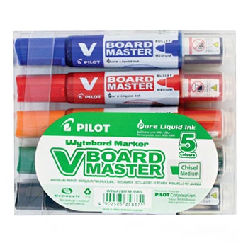 V-Board Master Snedskuren 5-set i gruppen Pennor / Märkning och kontor / Whiteboardpennor hos Pen Store (109313)