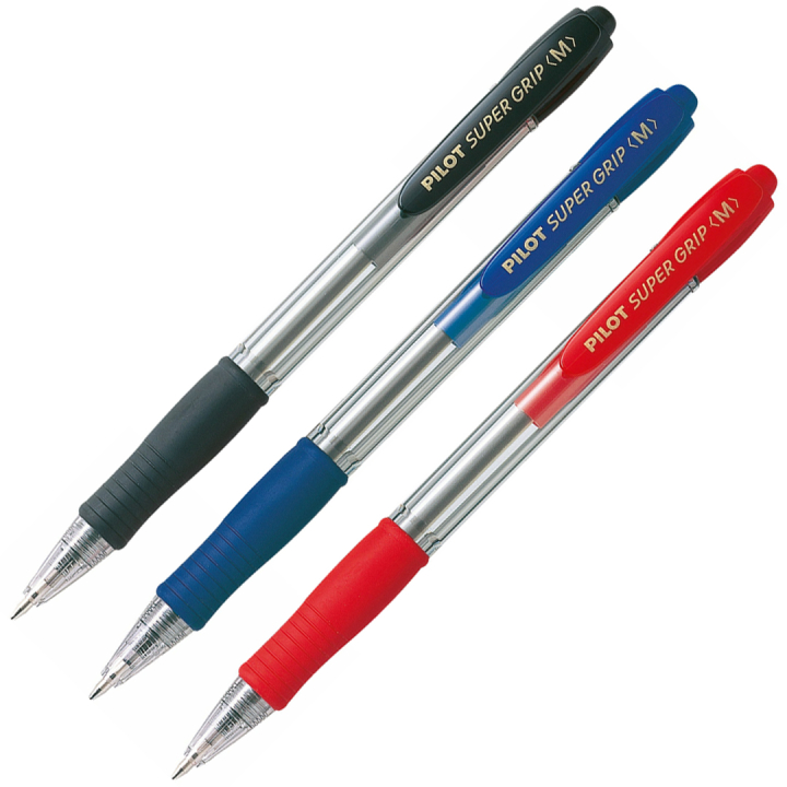 Kulspetspenna Super Grip Medium i gruppen Pennor / Skriva / Bläckpennor hos Pen Store (109536_r)