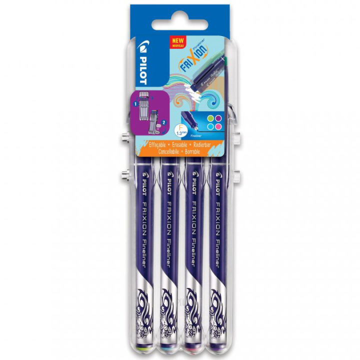 FriXion Fineliner 2GO 4-set 2 i gruppen Pennor / Skriva / Fineliners hos Pen Store (109707)