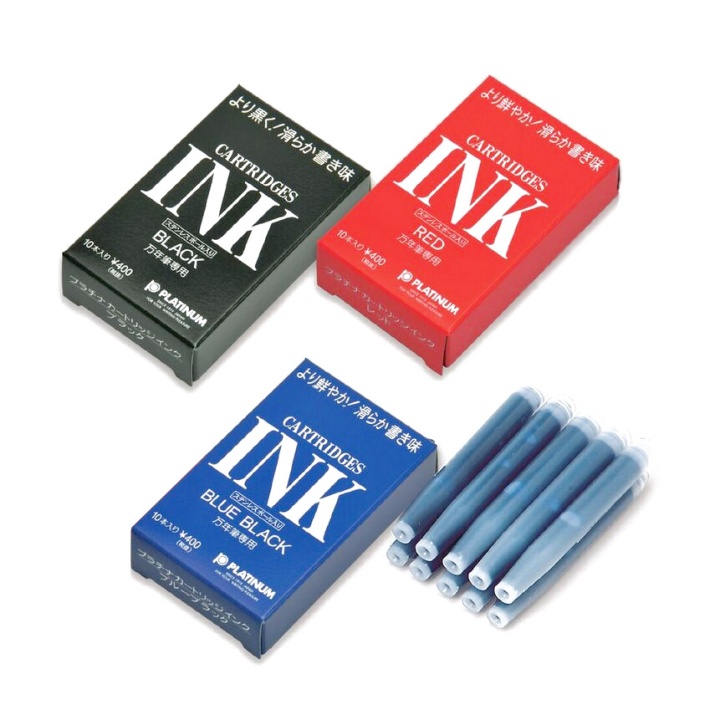 Reservoarpatroner 10-pack Black i gruppen Pennor / Penntillbehör / Patroner och refiller hos Pen Store (109785)