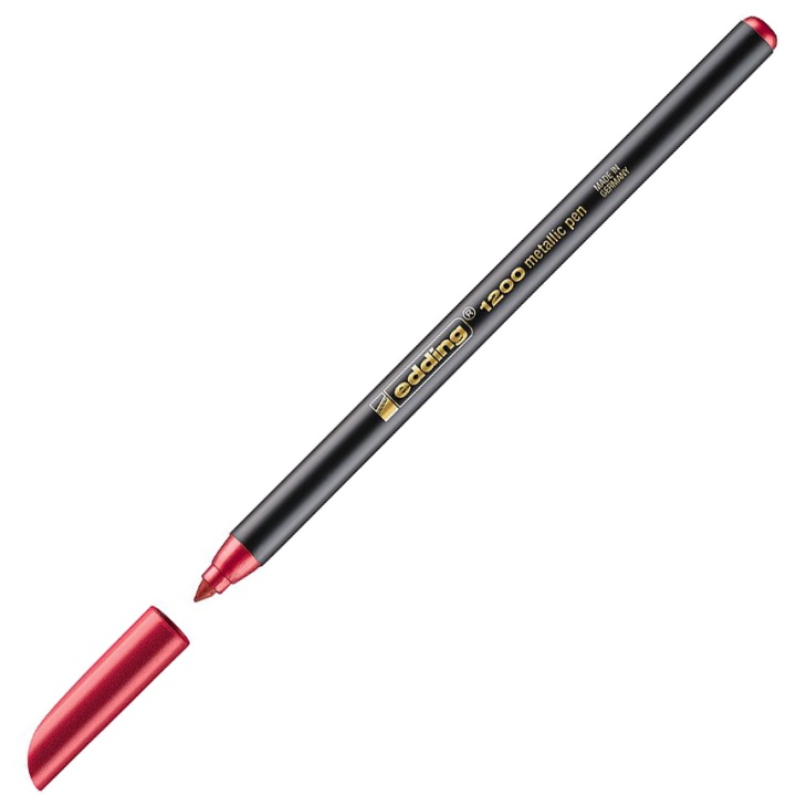 Läs mer om Edding 1200 Metallic Pen 072 Red