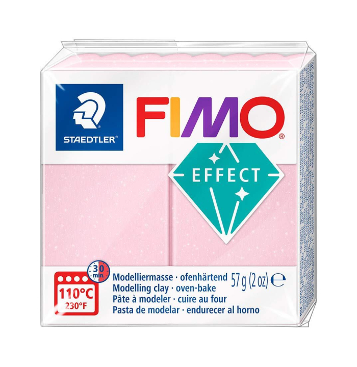 Läs mer om Staedtler FIMO Effect 56 g Fimolera Jade