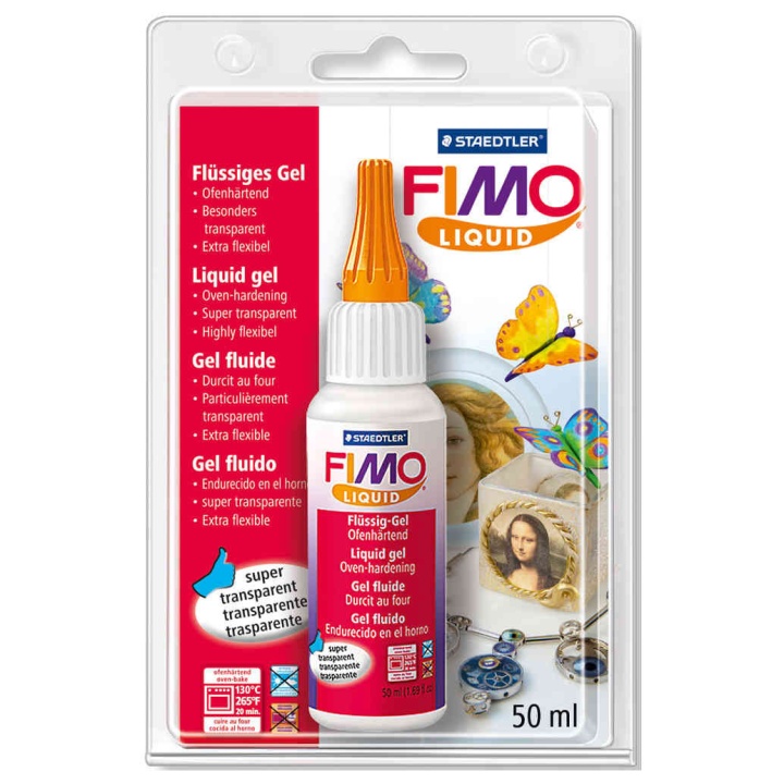 FIMO Liquid Gel 50 ml i gruppen Kids / Måla och skapa / Skapa med lera hos Pen Store (110997)