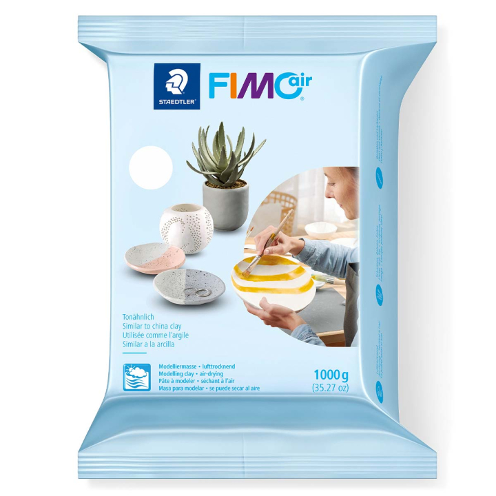 FIMO Air Basic 1000 g i gruppen Kids / Måla och skapa / Skapa med lera hos Pen Store (111133_r)
