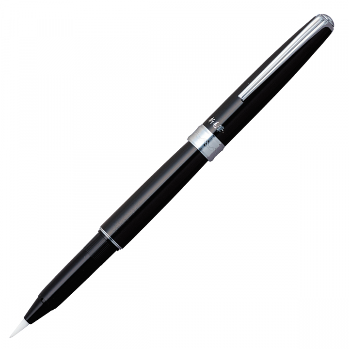 Brush Pen Silver trim i gruppen Pennor / Konstnärspennor / Penselpennor hos Pen Store (111664)