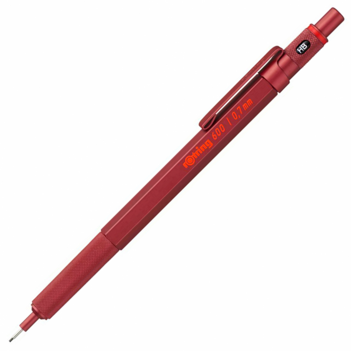 Läs mer om Rotring 600 Stiftpenna Red 0.7 mm