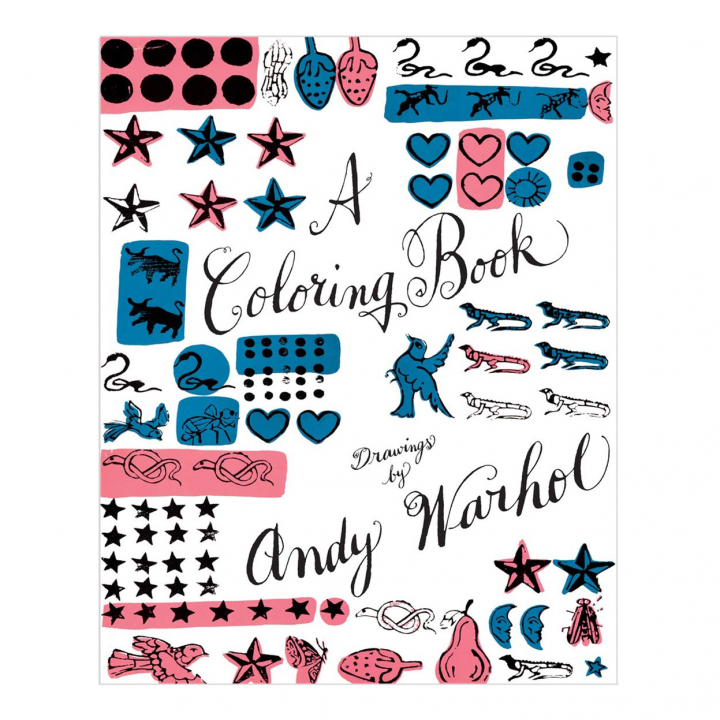 A Coloring Book: Drawings by Andy Warhol i gruppen Skapande & Hobby / Böcker / Målarböcker för vuxna hos Pen Store (111738)