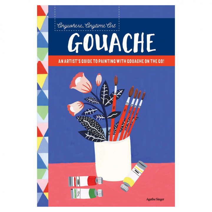 Anywhere, Anytime Art: Gouache i gruppen Skapande & Hobby / Böcker / Instruktionsböcker hos Pen Store (111763)