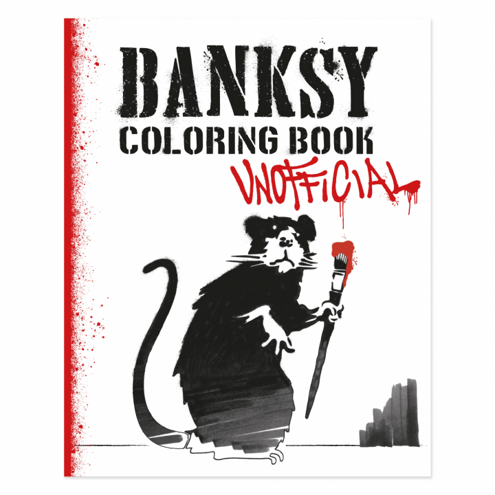 Läs mer om Books Banksy Coloring Book