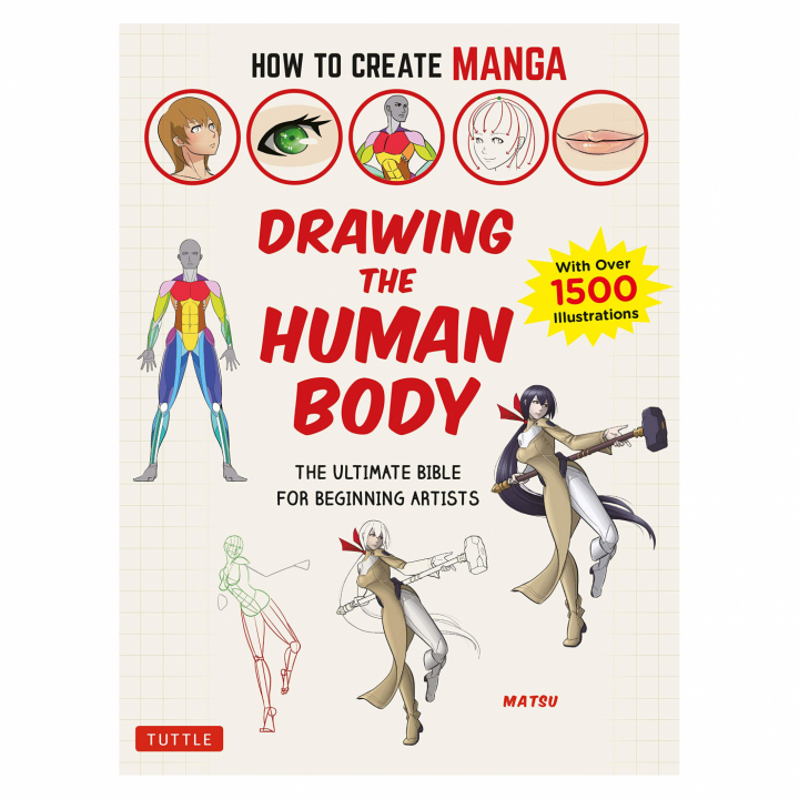 How to Create Manga: Drawing the Human Body i gruppen Skapande & Hobby / Böcker / Instruktionsböcker hos Pen Store (111879)