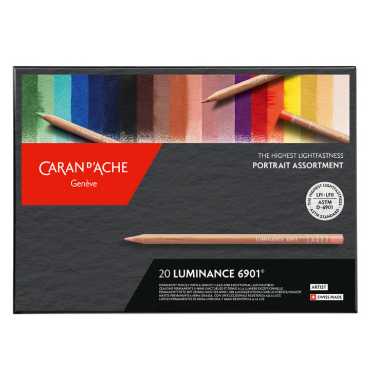 Luminance 6901 Portrait 20-set i gruppen Pennor / Konstnärspennor / Färgpennor hos Pen Store (112391)