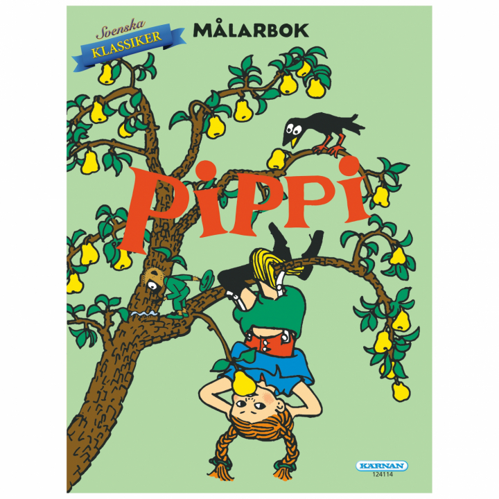Pippis Målarbok i gruppen Skapande & Hobby / Böcker / Målarböcker för barn hos Voorcrea (112442)