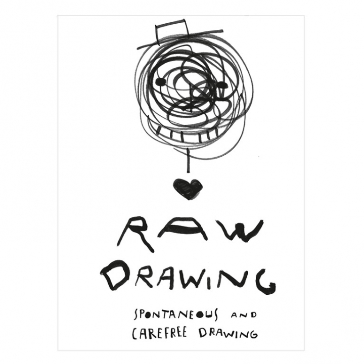 Raw Drawing i gruppen Skapande & Hobby / Böcker / Inspirationsböcker hos Pen Store (112460)