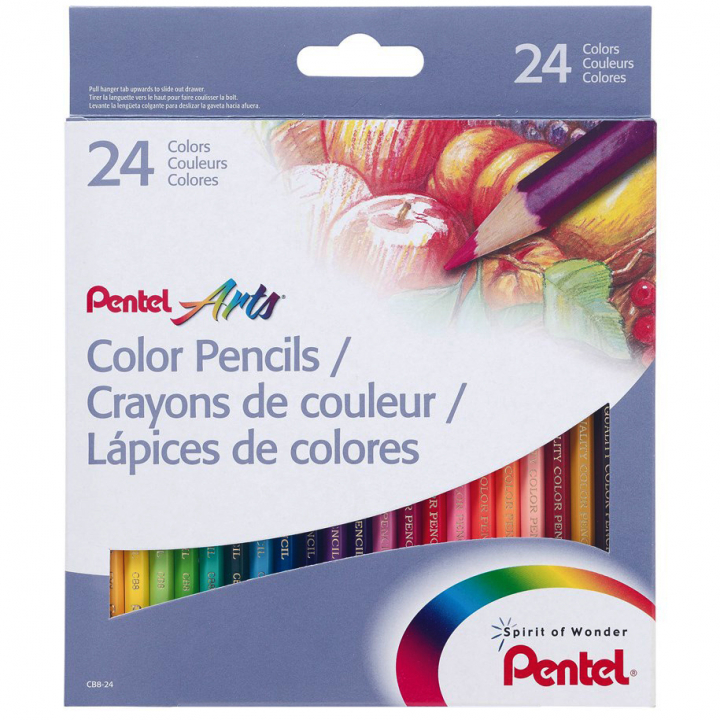 Läs mer om Pentel Färgpennor 24-set