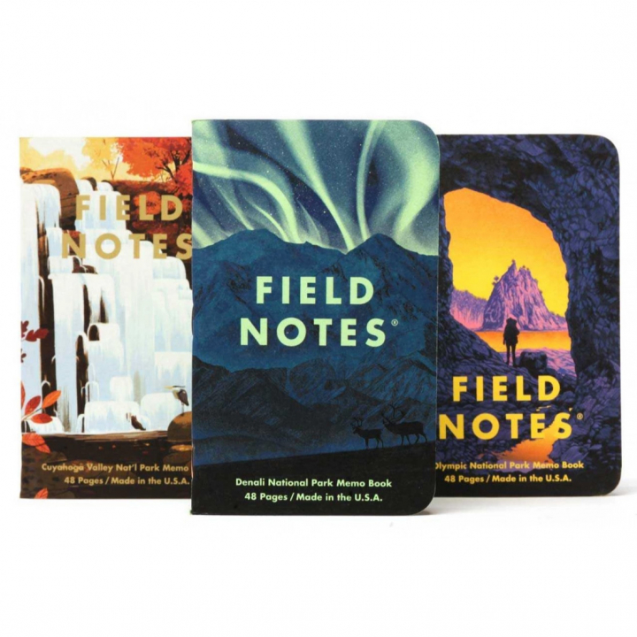 Läs mer om Field Notes National Parks Serie E 3-Pack