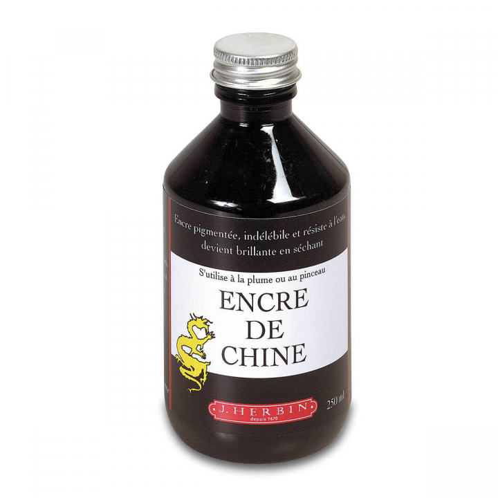 Läs mer om Herbin Indian ink 250 ml Black