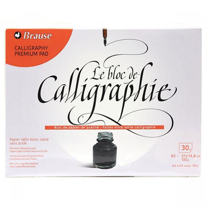 Calligraphy Pad A4 i gruppen Papper & Block / Konstnärsblock / Rit- och skissblock hos Pen Store (125255)