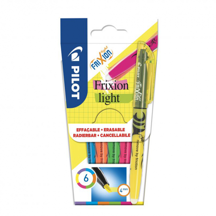 FriXion Light 6-set i gruppen Pennor / Märkning och kontor / Överstrykning hos Pen Store (125321)