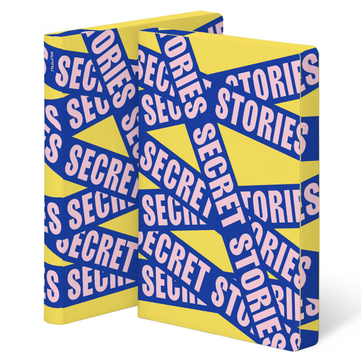 Notebook Graphic L - Secret Stories i gruppen Papper & Block / Skriva och anteckna / Anteckningsböcker hos Voorcrea (125441)