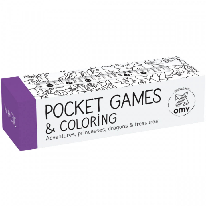 Pocket Games Magic i gruppen Kids / Barnpyssel och kreativitet / Målar- och pysselböcker hos Pen Store (125508)