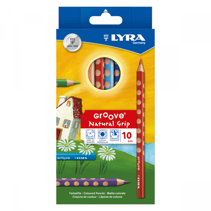 Läs mer om Lyra Groove Färgpennor 10-pack