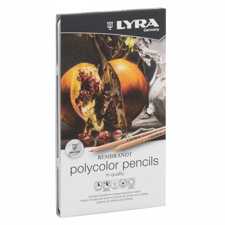 Läs mer om Lyra Rembrandt Polycolor 12-set