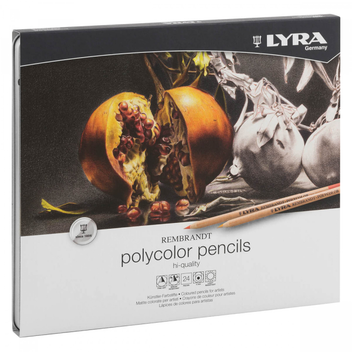 Läs mer om Lyra Rembrandt Polycolor 24-set